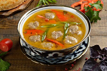 Суп с фрикадельками