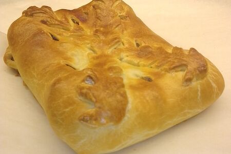 Пирог с мясом и картофелем 