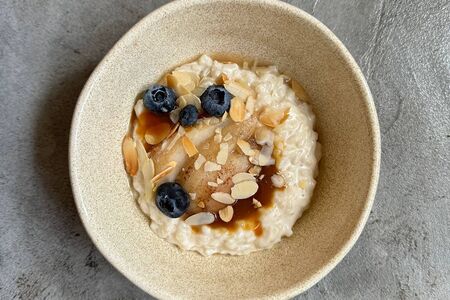 Каша рисовая на растительное молоке 