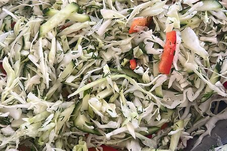 Салат из свежей капусты