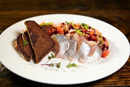 Винегрет с сельдью