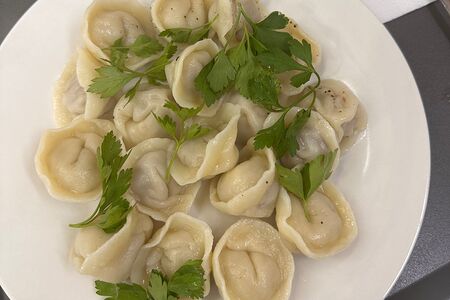 Пельмени свино-говяжьи