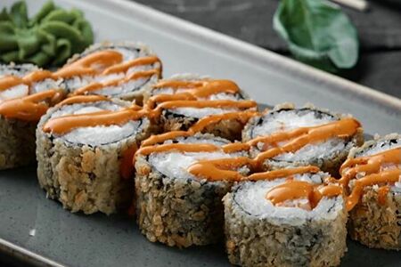 Ролл Эби в темпуре