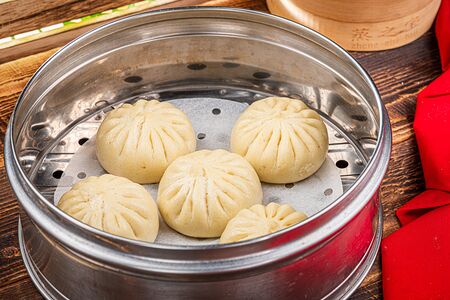 Баоцзы с говядиной и джусаем