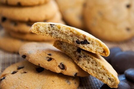 Печенье Кукис с темным шоколадом