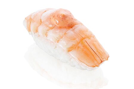 Нигири с креветкой и спайси-соусом