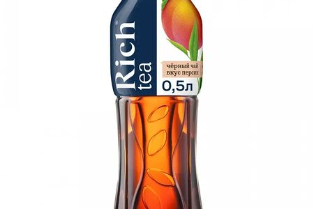 Rich чай черный Персик