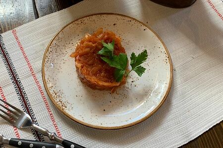 Капуста тушеная