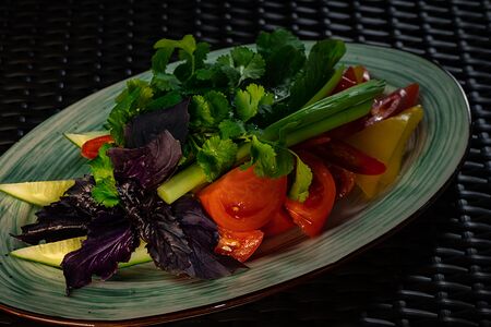 Овощная тарелка