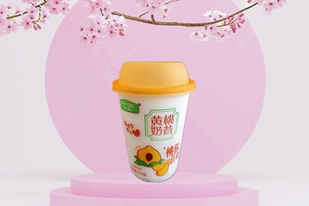 Hongzi Bubble Tea Персик