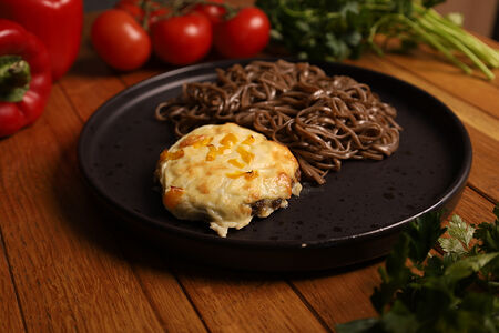 Бифштекс с беконом