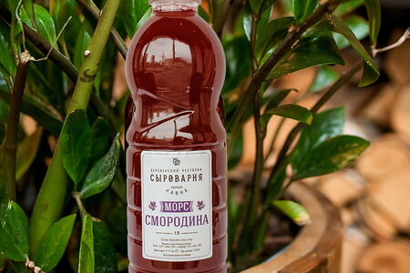 Морс из черной смородины 1 л