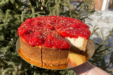 Чизкейк Клубника-лайм