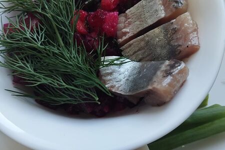 Винегрет с сельдью
