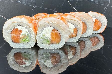 Тигровая креветка премиум с лососем