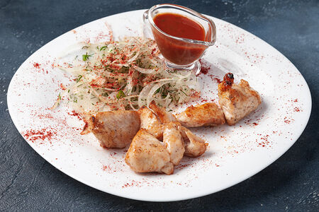 Шашлык из куриного филе