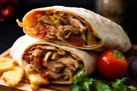 Шаурма со свининой