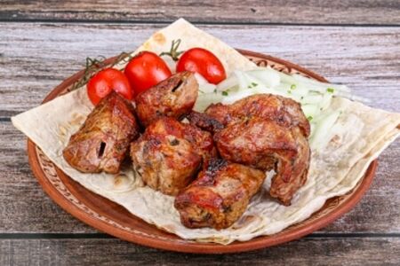 Шашлык из свиной шейки