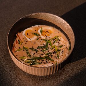 Рамен сливочный с индейкой