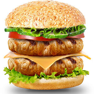 Двойной Чикен Чизбургер