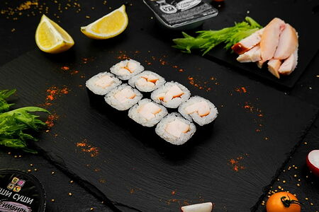 Ролл с копченой курицей