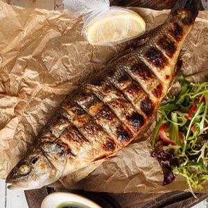 Шашлык из речной форели