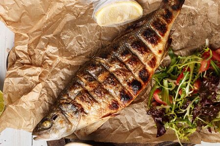 Шашлык из речной форели