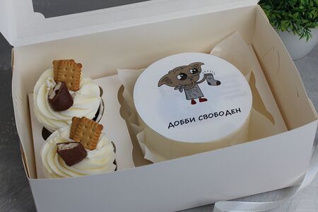 Набор Бенто-торт и капкейки Добби