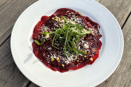 Карпаччо из свеклы
