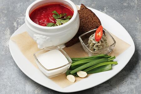 Борщ с говядиной