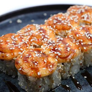 Запеченный ролл Гавайский