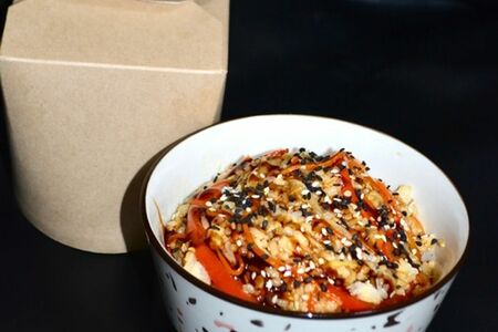 Тяхан с овощами