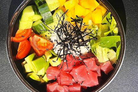 Поке с сёмгой