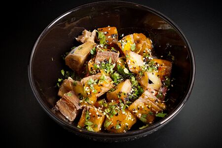 Салат с баклажанами