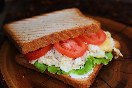 Сэндвич с яйцом