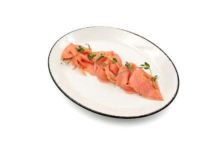 Лосось холодного копчения