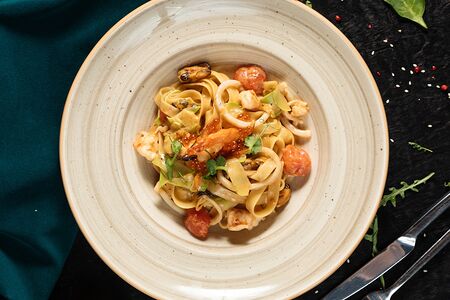 Паста с морепродуктами