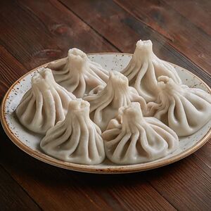 Хинкали жареные с говядиной 