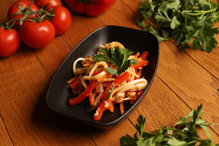 Салат Кальмар острый