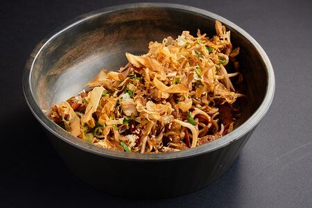 Якисоба с курицей