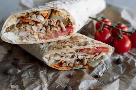 Шаурма свиная Xl