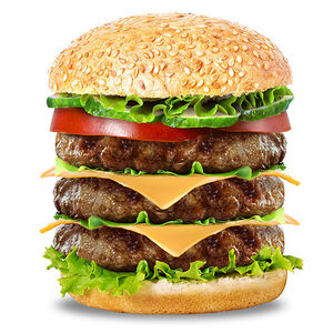 Монстр чизбургер