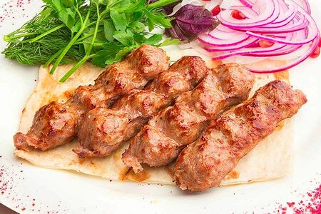 Люля кебаб из баранины / Lulya lamb kebab