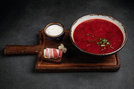 Борщ с говядиной