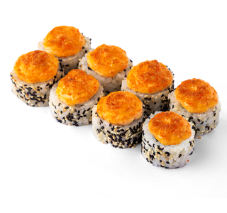 Запеченный ролл Морской микс