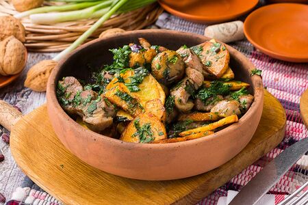 Оджахури со свининой