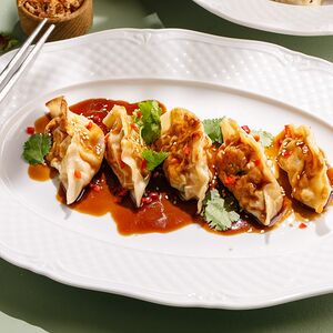 Гёдза с креветками