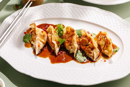 Гёдза с креветками