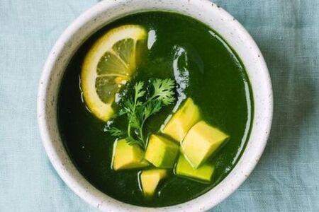 Крем-суп из шпината