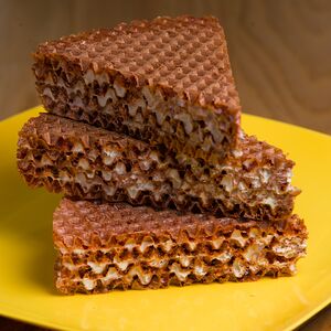 Вафельный тортик к чаю 